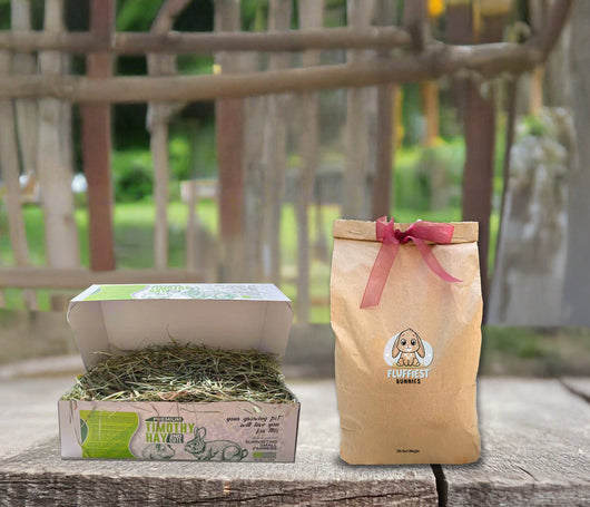 Fluffiest Bunnies Food/Hay Package 1